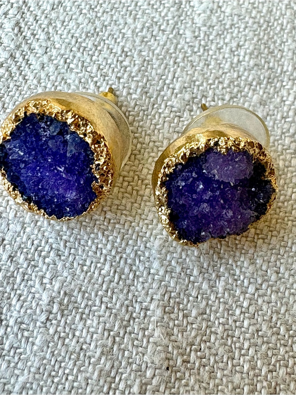 Druzy Earring Studs